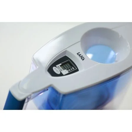 JARRA FILTRANTE LAICA PRIME LINE SPRING AZUL J51-AC - CAPACIDAD 3L - INDICADOR MANUAL DESMONTABLE